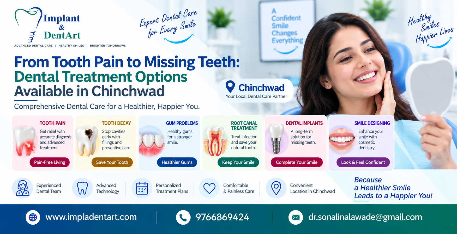 Dental Treatment Options in Chinchwad